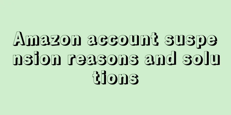 Amazon account suspension reasons and solutions