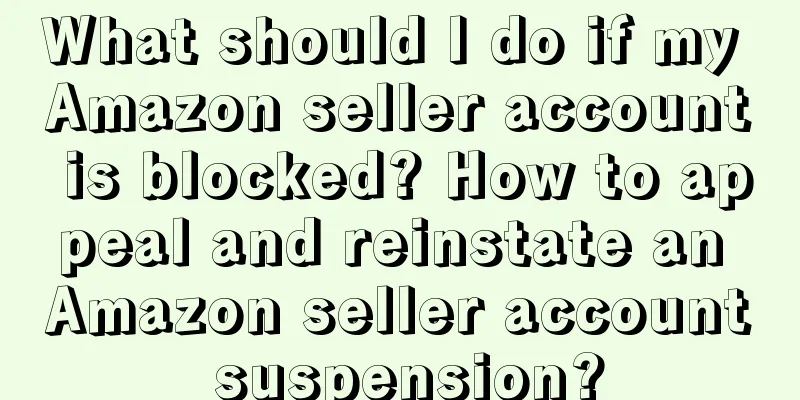 What should I do if my Amazon seller account is blocked? How to appeal and reinstate an Amazon seller account suspension?
