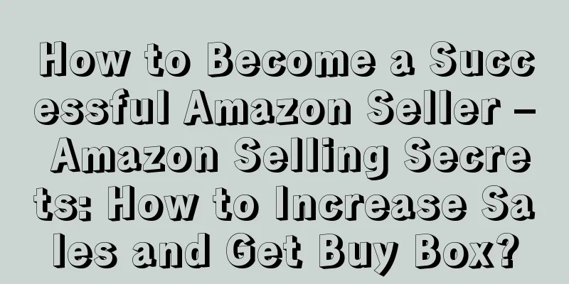 How to Become a Successful Amazon Seller – Amazon Selling Secrets: How to Increase Sales and Get Buy Box?