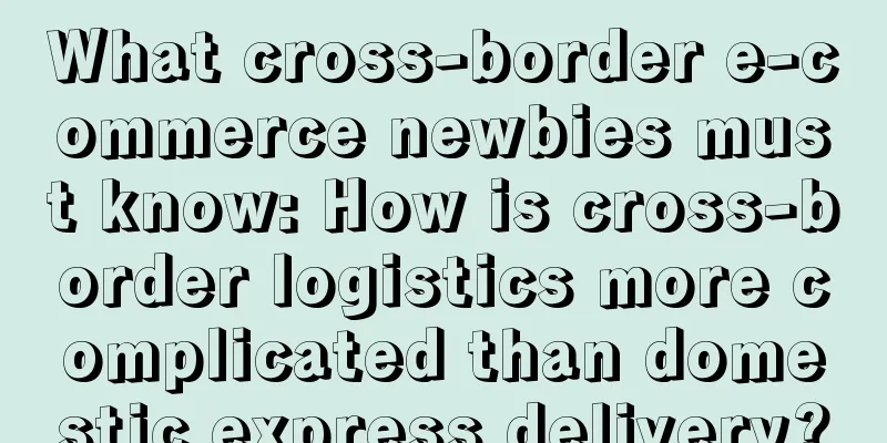 What cross-border e-commerce newbies must know: How is cross-border logistics more complicated than domestic express delivery?