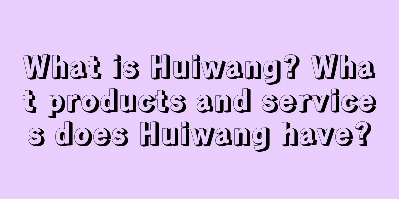 What is Huiwang? What products and services does Huiwang have?