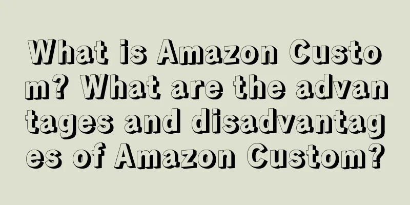 What is Amazon Custom? What are the advantages and disadvantages of Amazon Custom?