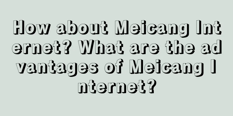 How about Meicang Internet? What are the advantages of Meicang Internet?