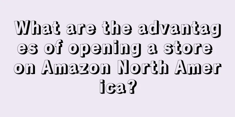 What are the advantages of opening a store on Amazon North America?
