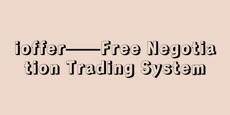 ioffer——Free Negotiation Trading System
