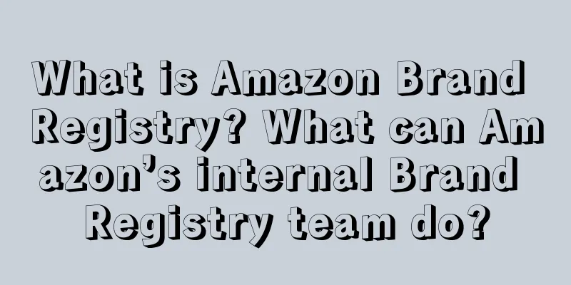 What is Amazon Brand Registry? What can Amazon’s internal Brand Registry team do?
