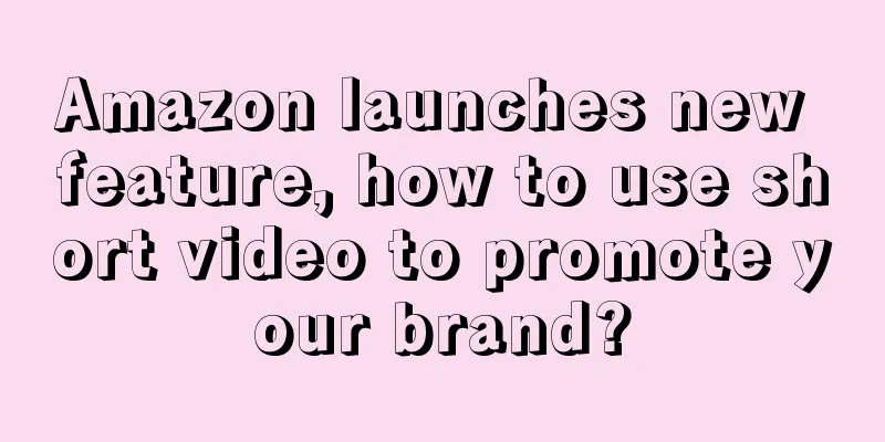 Amazon launches new feature, how to use short video to promote your brand?